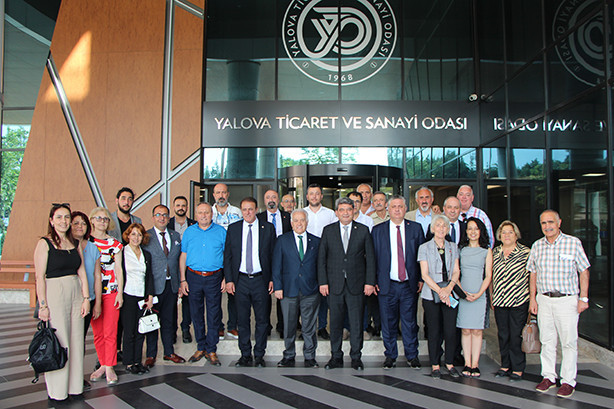 CHP Aydın Deputy Hüseyin Yıldız and Mersin Deputy Cengiz Gökçel Visited Our Chamber