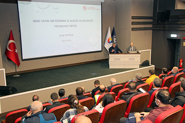 Yalova-Altınova Tersane Girişimcileri A.Ş. Gemi Yapım Sektöründe İş Sağlığı ve Güvenliği Toplantısı