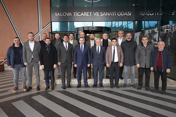 Good luck visit from Yalova Deputy Mayor Mustafa Tutuk
