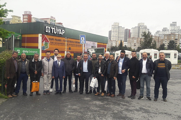 We visited Turkeybuild Istanbul Construction Fair with our members.