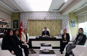 Yalova İl Milli Eğitim Müdürü Halil İbrahim Akmeşe’yi Ziyaret Ettik