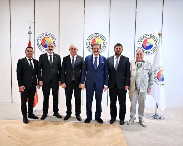 YTSO Heyetinden TOBB Başkanı Hisarcıklıoğlu’na Ziyaret