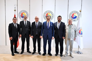 YTSO Heyetinden TOBB Başkanı Hisarcıklıoğlu’na Ziyaret