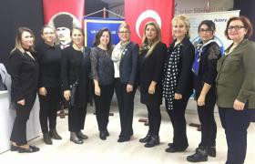 YTSO Kadın Girişimciler kurulu Rotary Kulübü nün düzenlemiş olduğu Atatürk'ü anma törenine katıldı.