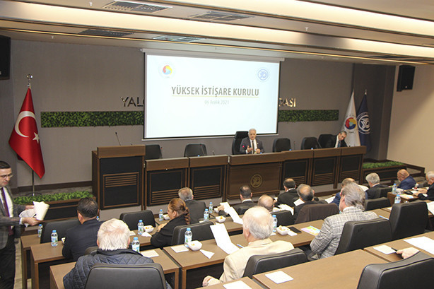 Yalova Chamber of Commerce and Industry held a High Advisory Board meeting