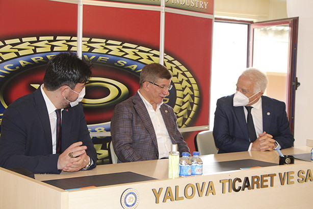 GELECEK PARTİSİ PRESIDENT DAVUTOĞLU VISITED YTSO