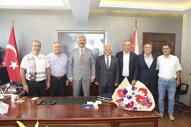 Our visit to Yalova Police Chief Göksel Topaloğlu and Yalova Family, Labor and Social Services Provincial Director Arif Laçin