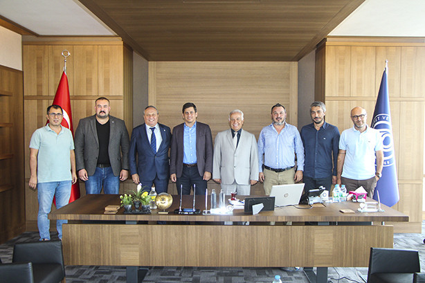 President of Yalovaspor Football Club Onay Tuna and Members of the Board of Directors visited our room