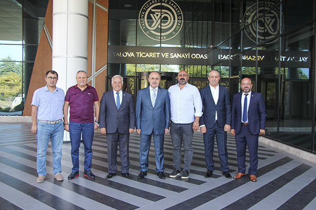 Good luck visit from Governor Erol to Yalova Chamber of Commerce and Industry