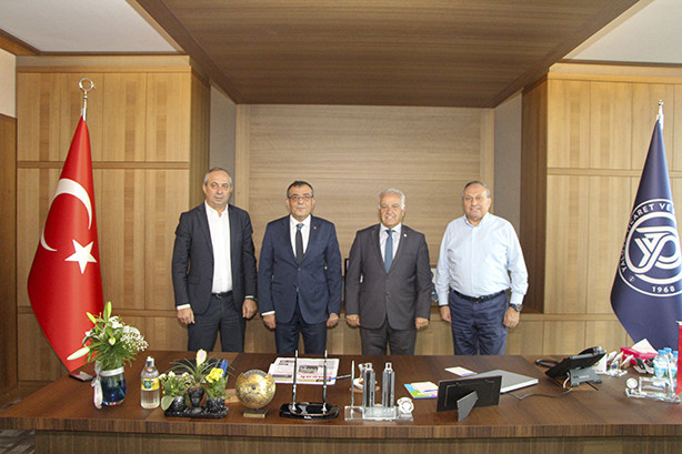 Deputy Treasurer paid a visit to our Mustafa Karadeniz Chamber for good luck