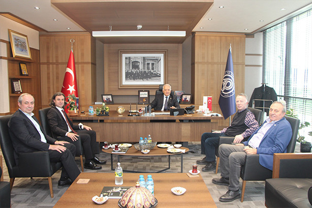 Visit of Yalova Former Governor Prof.Dr.Yusuf ERBAY and Forestry Operations Manager Murat Koçluk