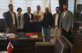 Çınarcık Belediye Başkanı Numan Soyer'e hayırlı olsun ziyareti gerçekleştirdik