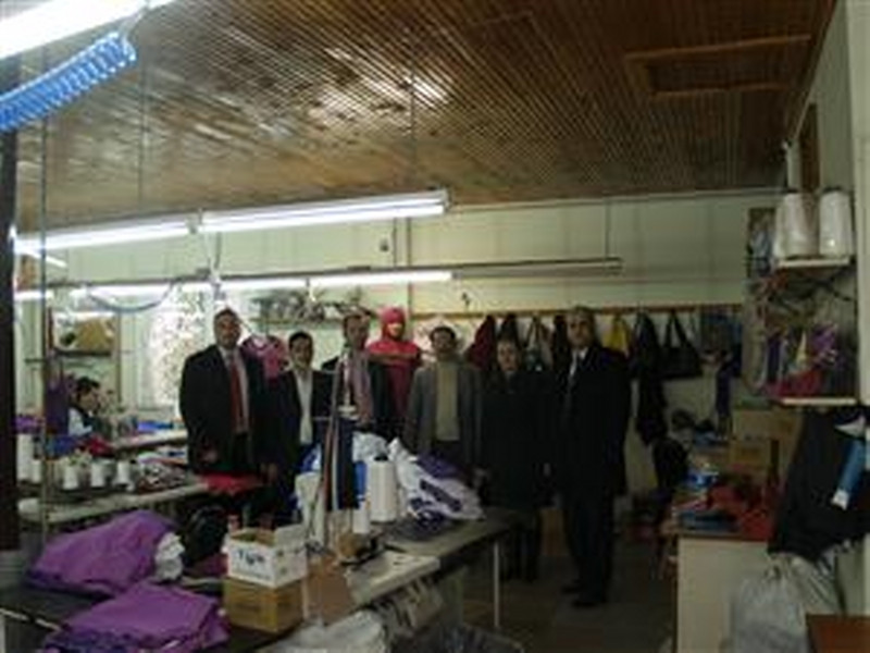 YTSO Proje Ekibinden SZR Tekstil Ltd. Şti. Firmasına Ziyaret