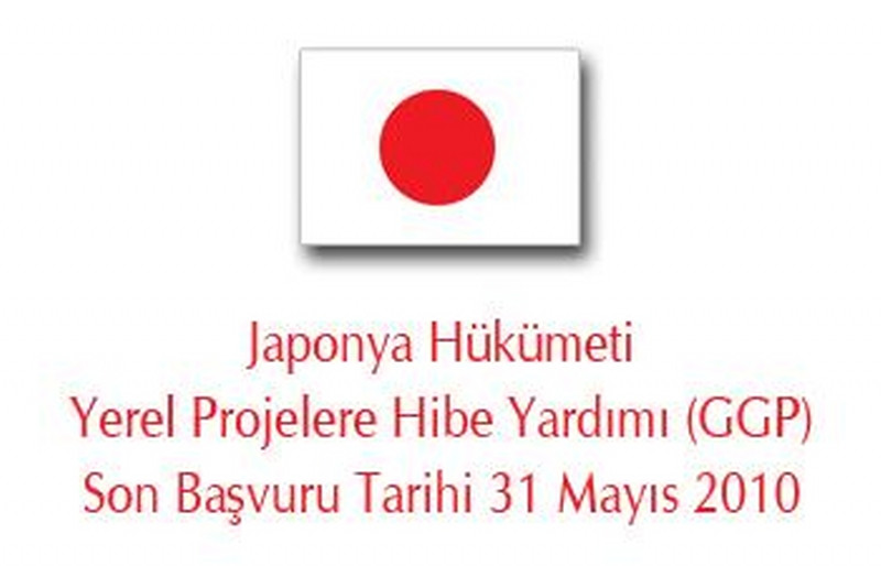 Japonya Hükümeti Yerel Projelere (GGP) Hibe Yardımı