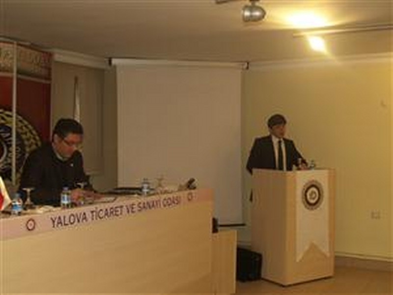 YTSO Şubat Ayı Meclis Toplantısında Yrd.Doç.Dr. Serdar Acar Yeni Türk Ticaret Kanunu Hk. Bilgilendirmede bulundu