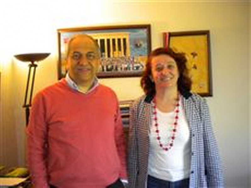 Celal ÖZEL YTSO Kadın Girişimciler Kurulu Başkanı Yıldız Tuna’yı Ziyaret Etti