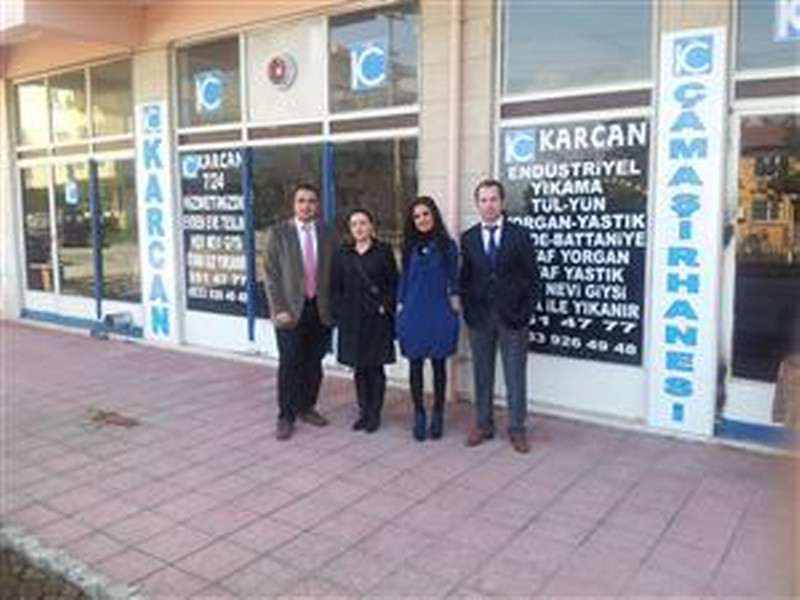 YTSO Proje Ekibinden Karcan Çamaşırhanesine Ziyaret