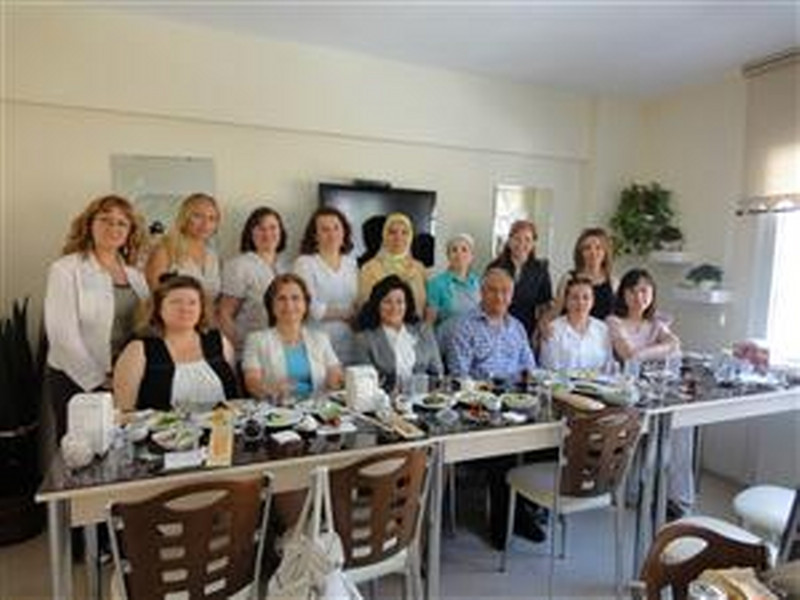 Kadın girişimciler KOSGEB Desteğiyle Açılan Sevilen Mantı işletmesini ziyaret etti