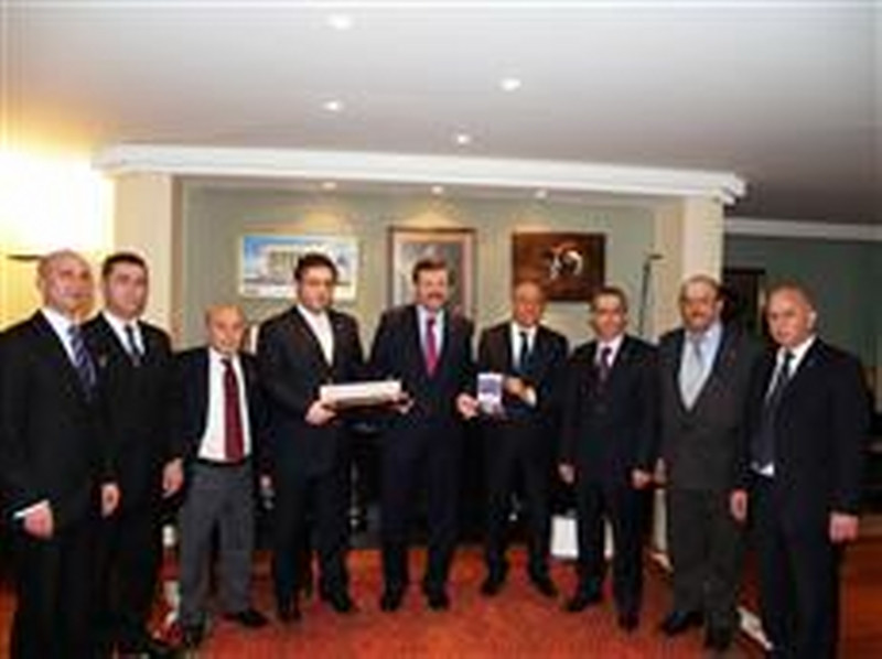 YTSO`dan TOBB Başkanı Hisarcıoğlu`na Ziyaret