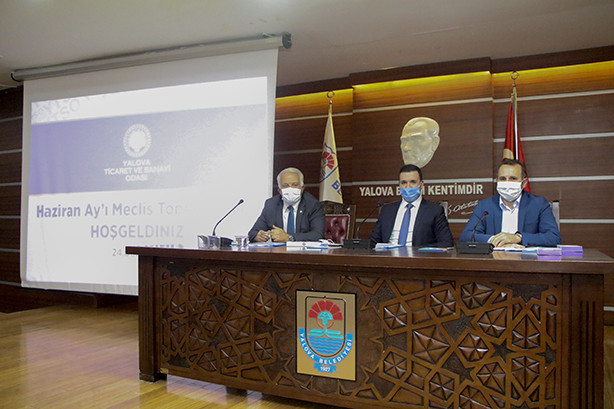 YTSO Meclis Toplantısı Yalova Belediye Başkanı Mustafa Tutuk’un Katılımı ile Yapıldı