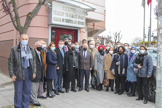 The Provincial Directorate of the İyi Parti visited our Chamber.