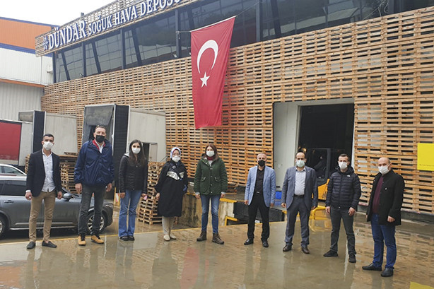 The members of Körfez Chamber of Commerce visited our city and visited the production areas in the name of commercial cooperation.