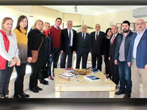 CHP Yalova İl Başkanlığı YTSO'ya ziyarette bulundu.